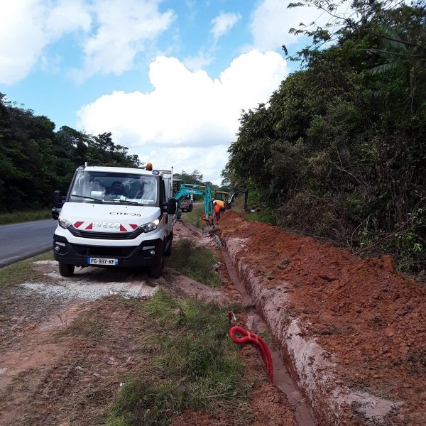 Travaux d’éclairage en prévision du projet de réhabilitation de la RD24