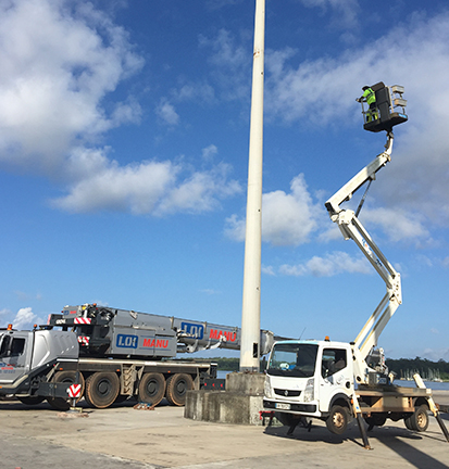 Eclairage Public – Port de Guyane